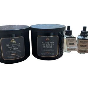 White Barn Mahogany Teakwood Candles, Wallflower Refills & Wallflower Plugs NWT